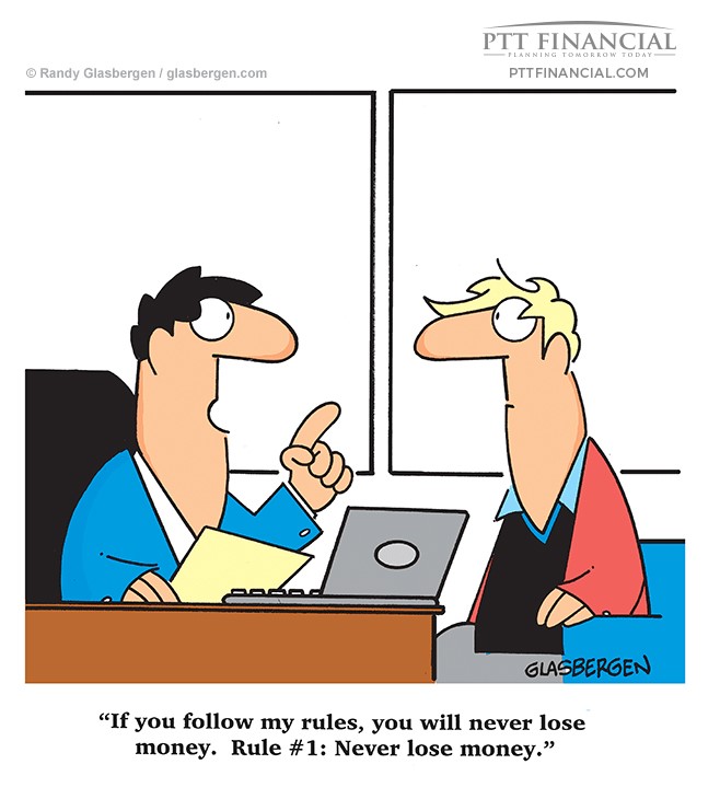 PTT Financial Cartoon - Financial Planning