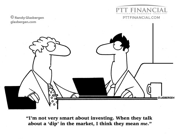 PTT Financial Cartoon of the Week: I’m Not Very Smart About Investing