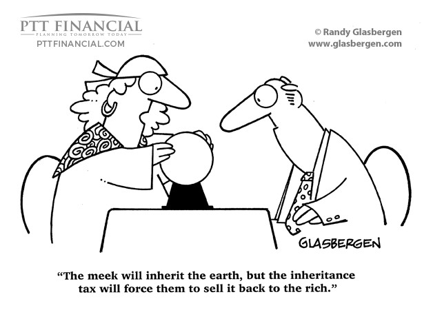 PTT Financial Cartoon of the Week: The Meek Will Inherit the Earth