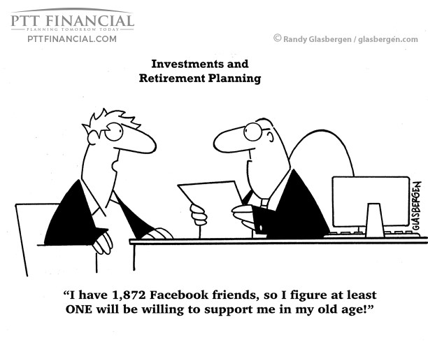 PTT Financial Cartoon of the Week: I Have 1872 Facebook Friends